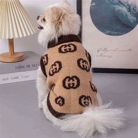 gucci dog cardigan|Gucci cardigan sale.